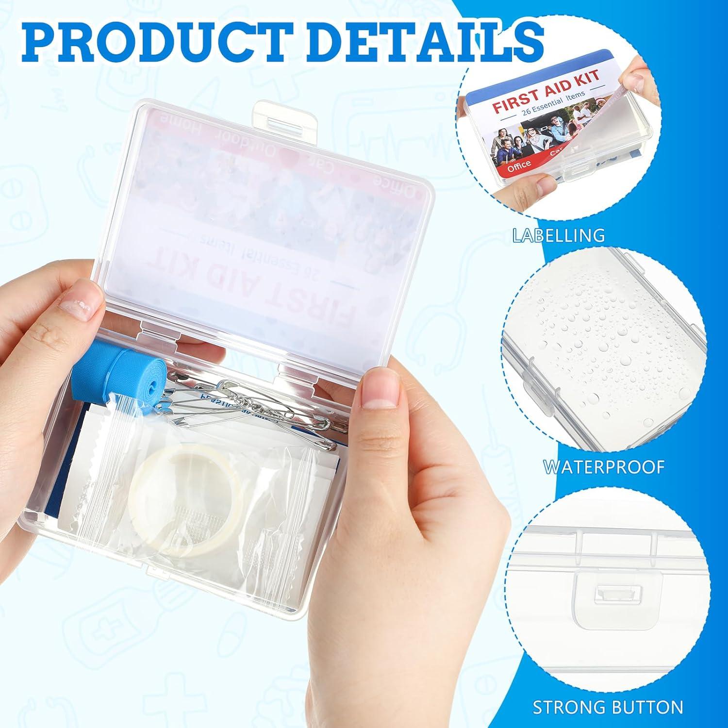 Kit de Primeros Auxilios Mini Threlaco 12 Cajas 26 Artículos