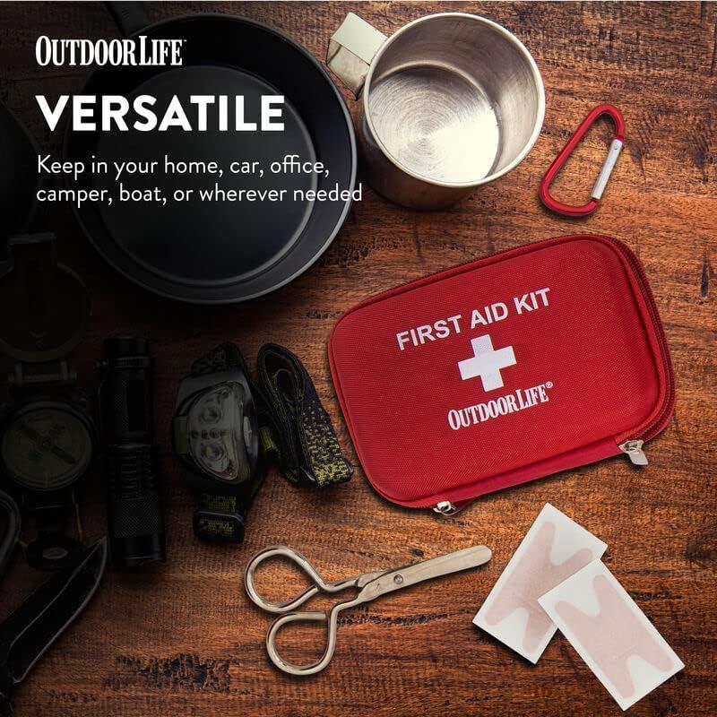 Kit de Primeros Auxilios Outdoor Life 57 Piezas Rojo