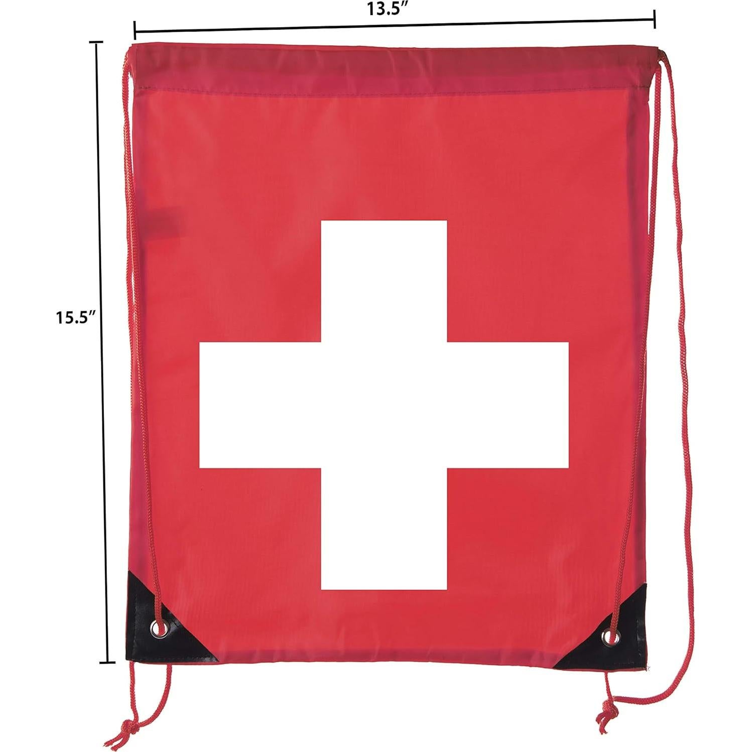 Mochilas de Primeros Auxilios Mato & Hash - 10PK Rojo 39.4x34.3cm