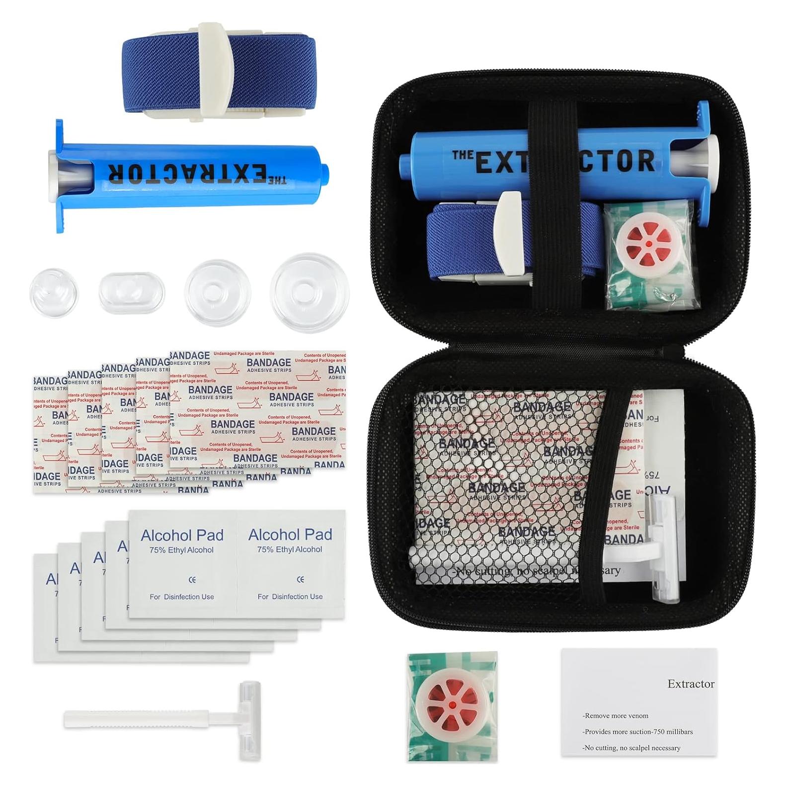 Kit de Primeros Auxilios DLY para Mordeduras y Picaduras