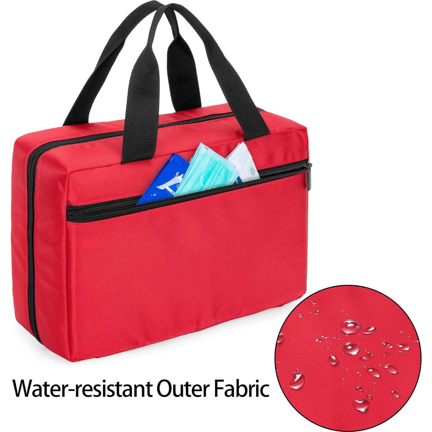 Bolsa de Primeros Auxilios Trunab Roja 29x10.9x20.1 cm