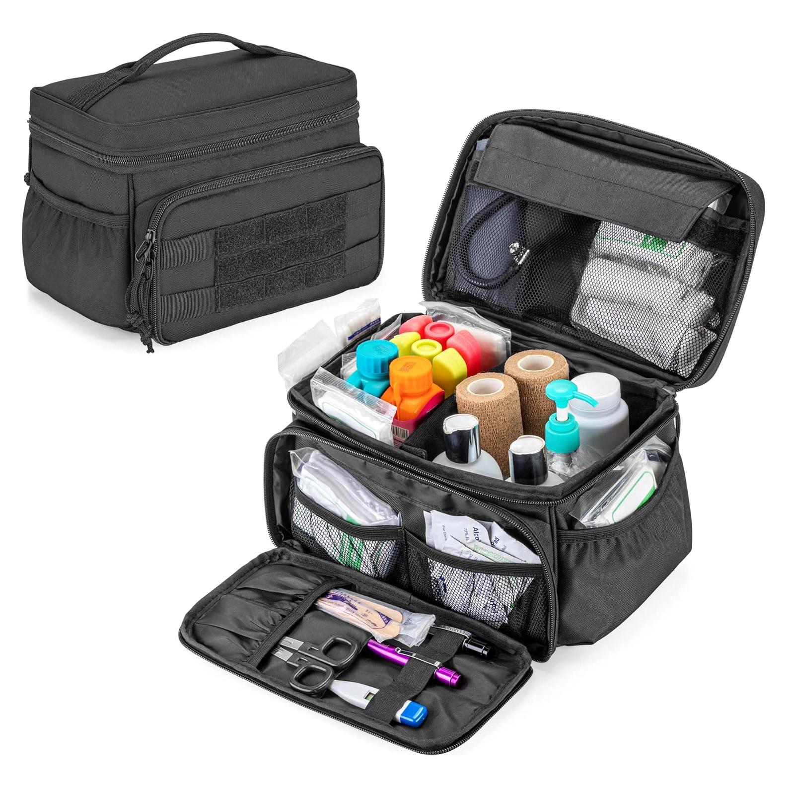 Bolsa de Almacenamiento de Medicamentos Damero 29.2x20.3cm