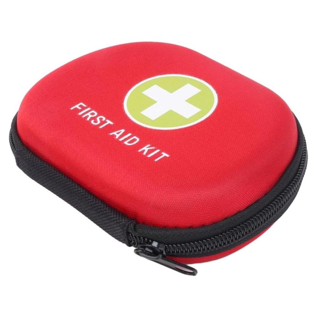 Estuche Duro EVA Vacío Primeros Auxilios Jipemtra Rojo 12.8x10.2cm
