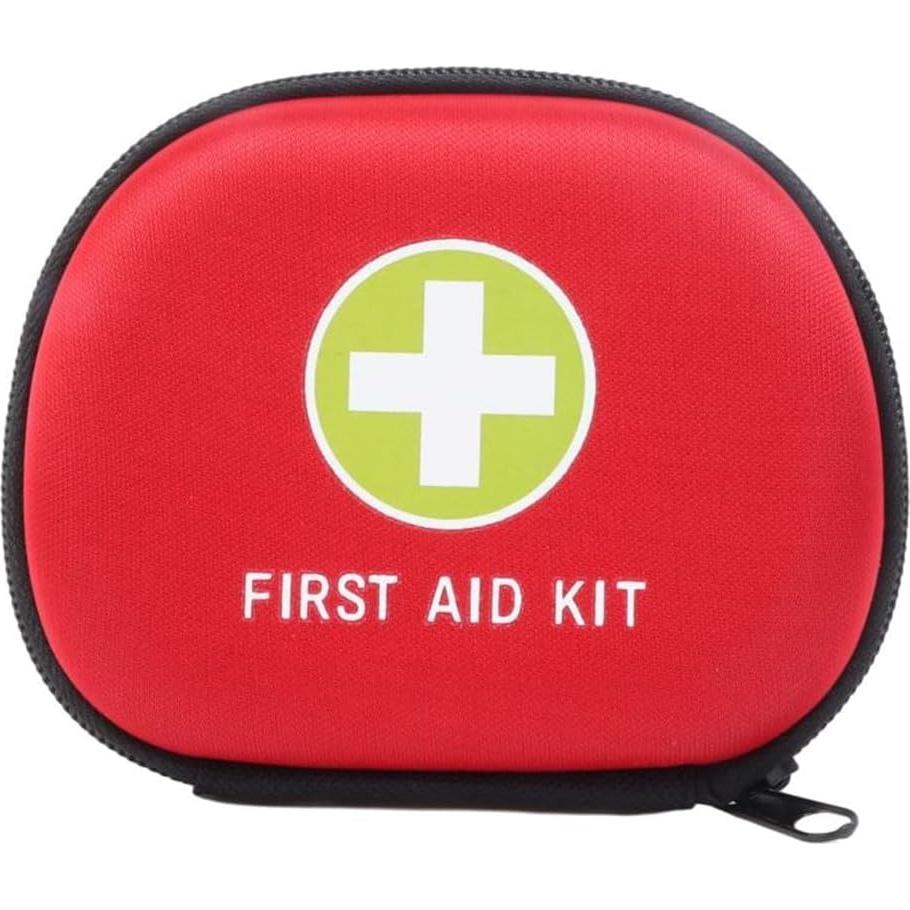 Estuche Duro EVA Vacío Primeros Auxilios Jipemtra Rojo 12.8x10.2cm