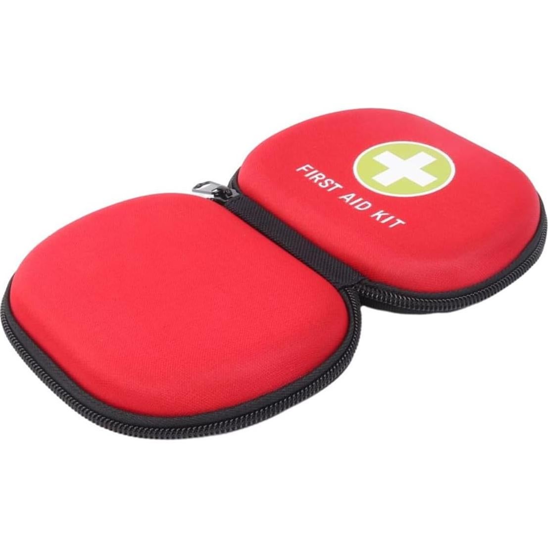 Estuche Duro EVA Vacío Primeros Auxilios Jipemtra Rojo 12.8x10.2cm