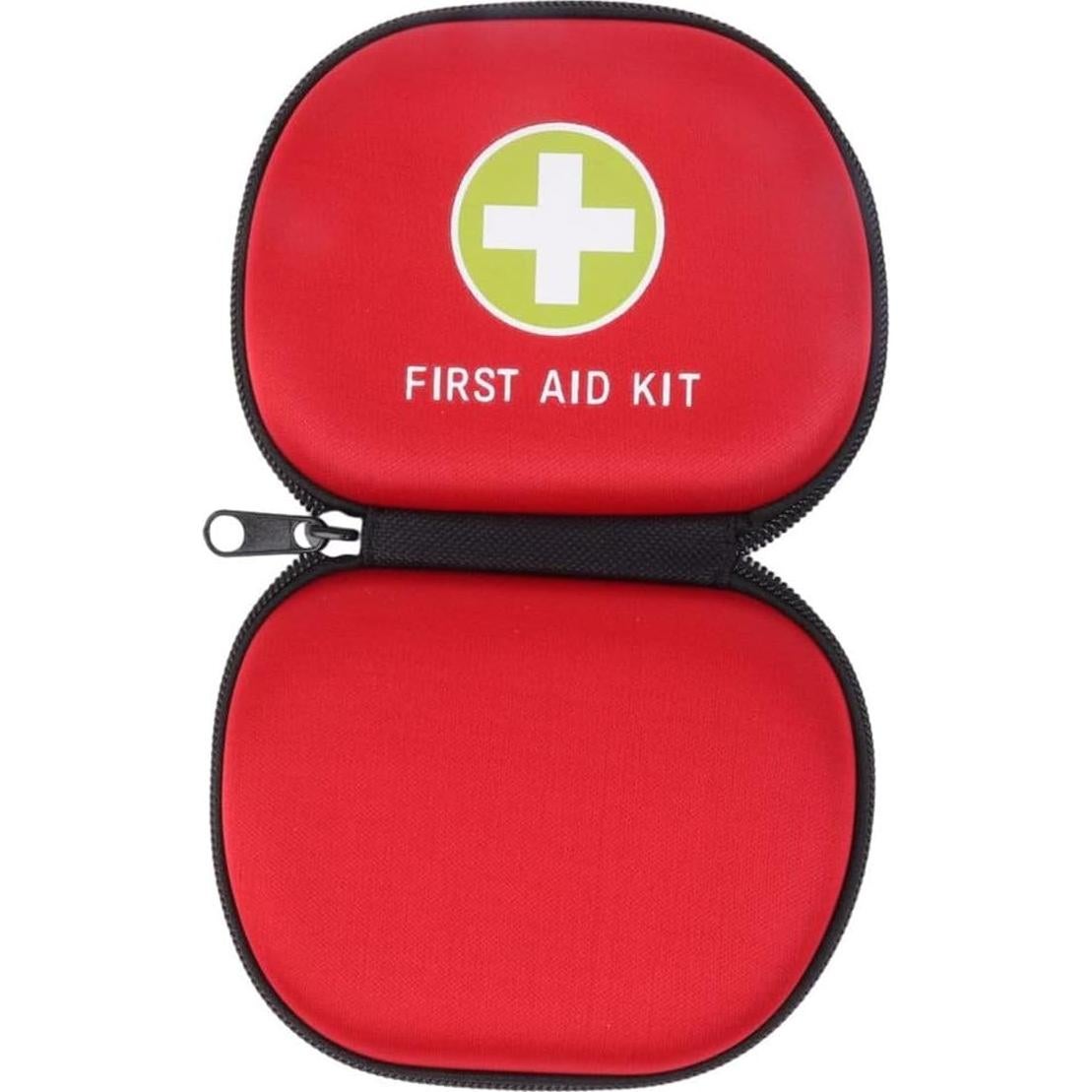 Estuche Duro EVA Vacío Primeros Auxilios Jipemtra Rojo 12.8x10.2cm