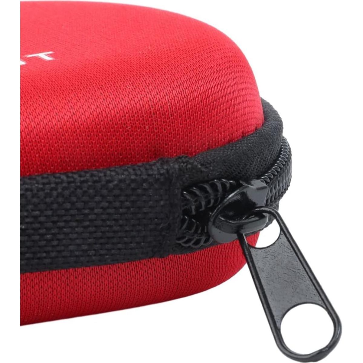 Estuche Duro EVA Vacío Primeros Auxilios Jipemtra Rojo 12.8x10.2cm