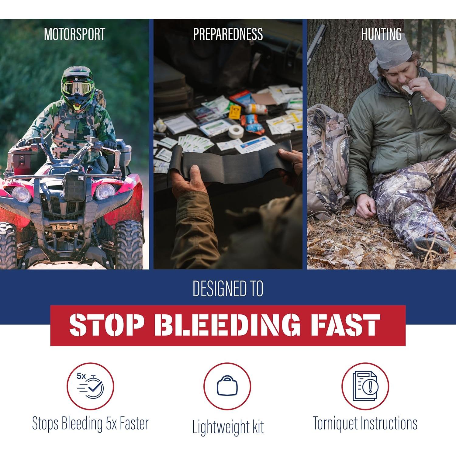 Kit de Primeros Auxilios Adventure Medical Trauma Pak III - Compacto y Efectivo