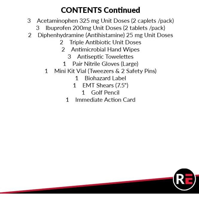 Kit de Primeros Auxilios WFA Rescue Essentials - Compacto y Completo