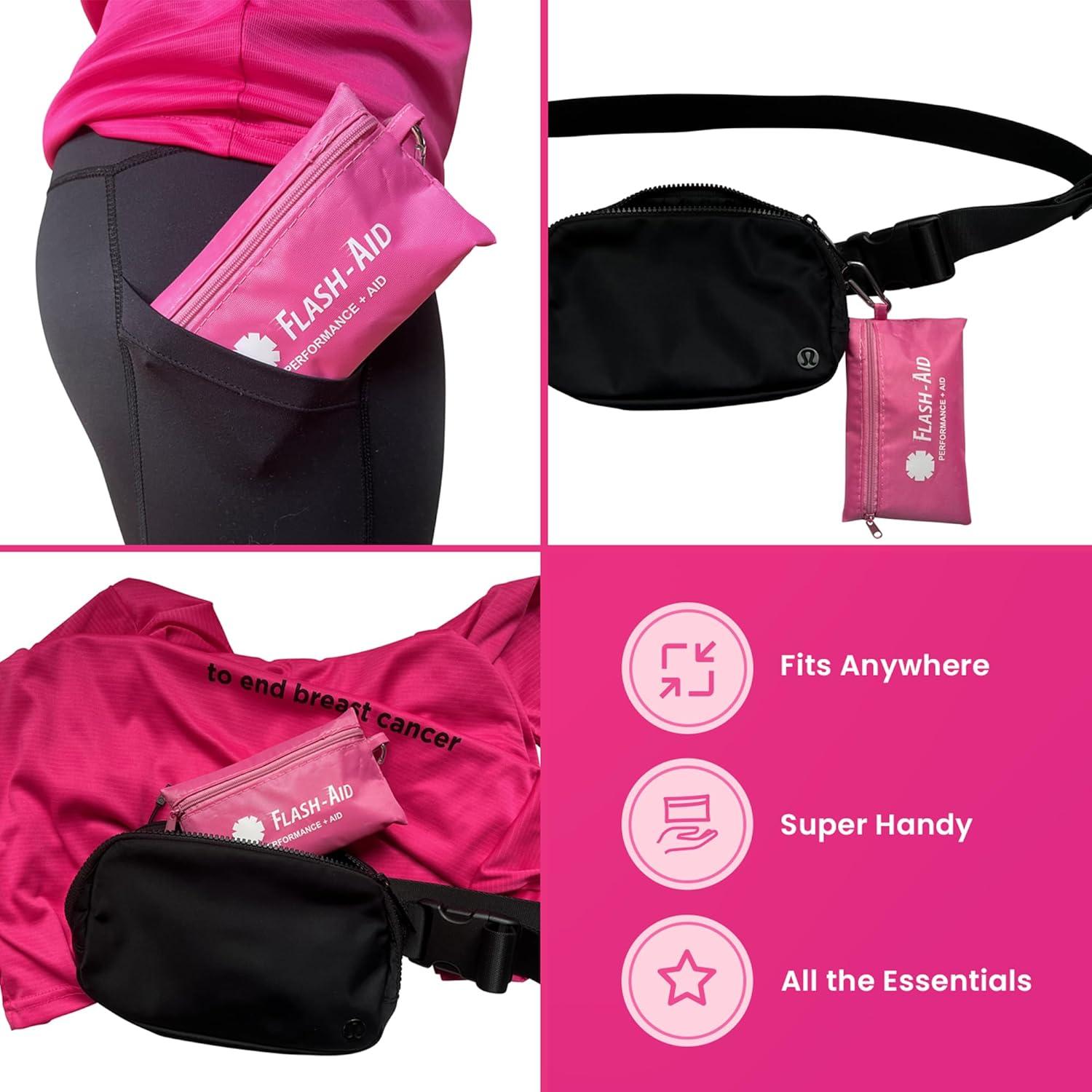 Kit de Primeros Auxilios Rosa - Paquete de 2 Compactos