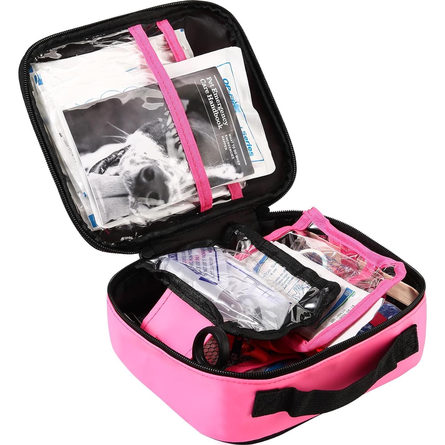 Kit de Primeros Auxilios para Mascotas WELL-STRONG - Viaje y Emergencias