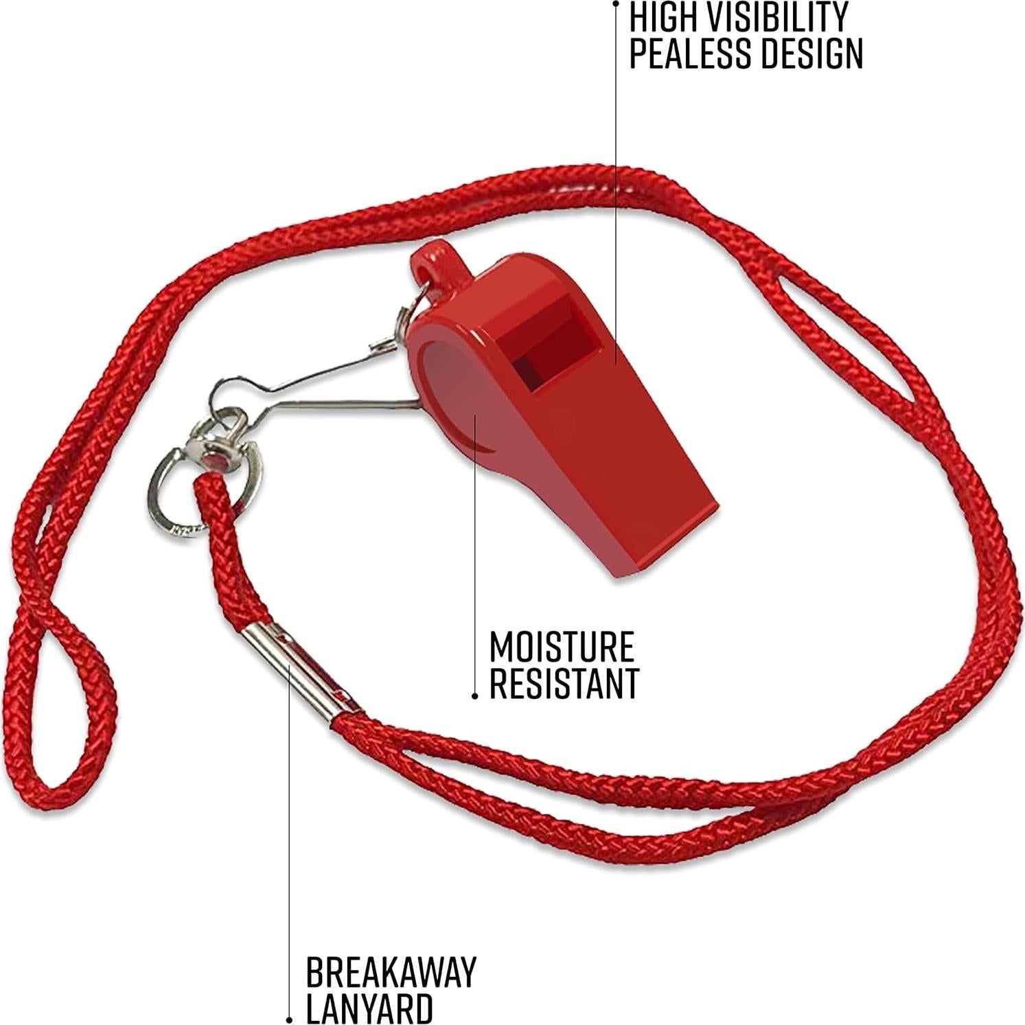 Riñonera de Socorrista Roja EMS XTRM con Silbato y 5 Bolsas