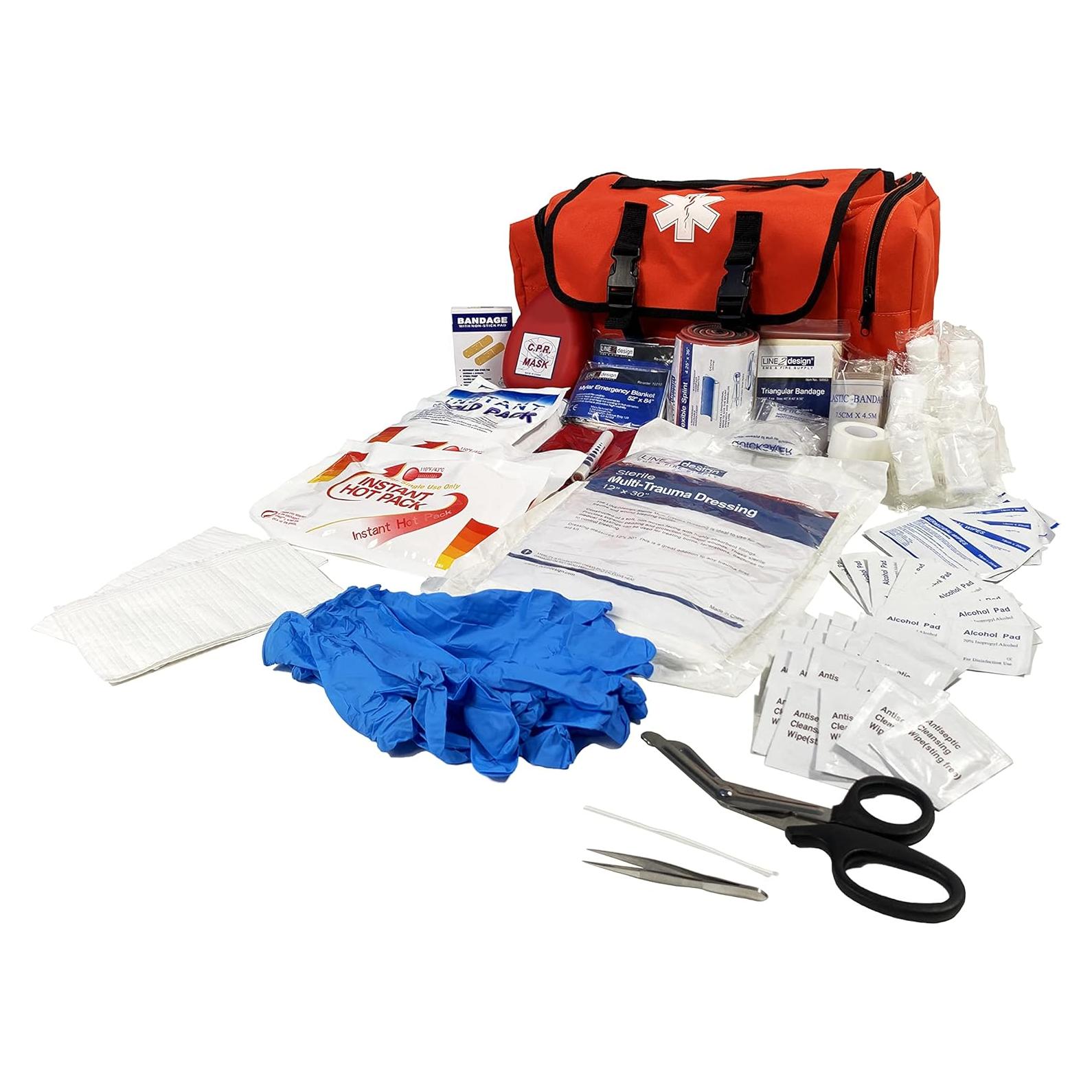 Kit de Primeros Auxilios LINE2design - Trauma Completo 33x23x15cm