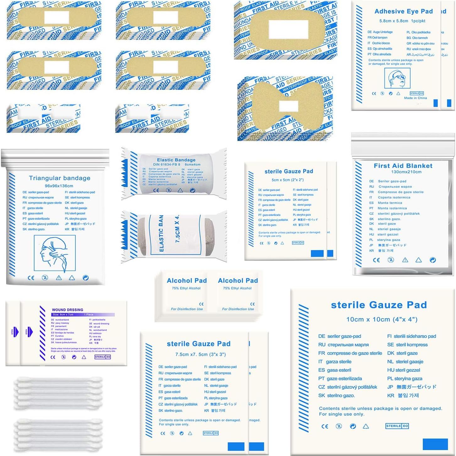 Kit de Trauma de Supervivencia SHBC con Torniquete y Vendaje