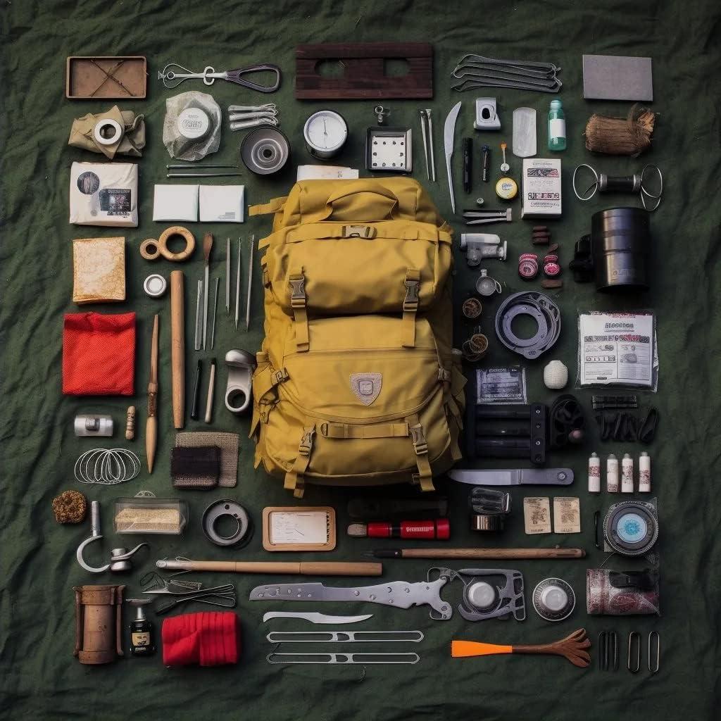 Kit de Supervivencia ISOP 32 Piezas Mochila Emergencia Camping