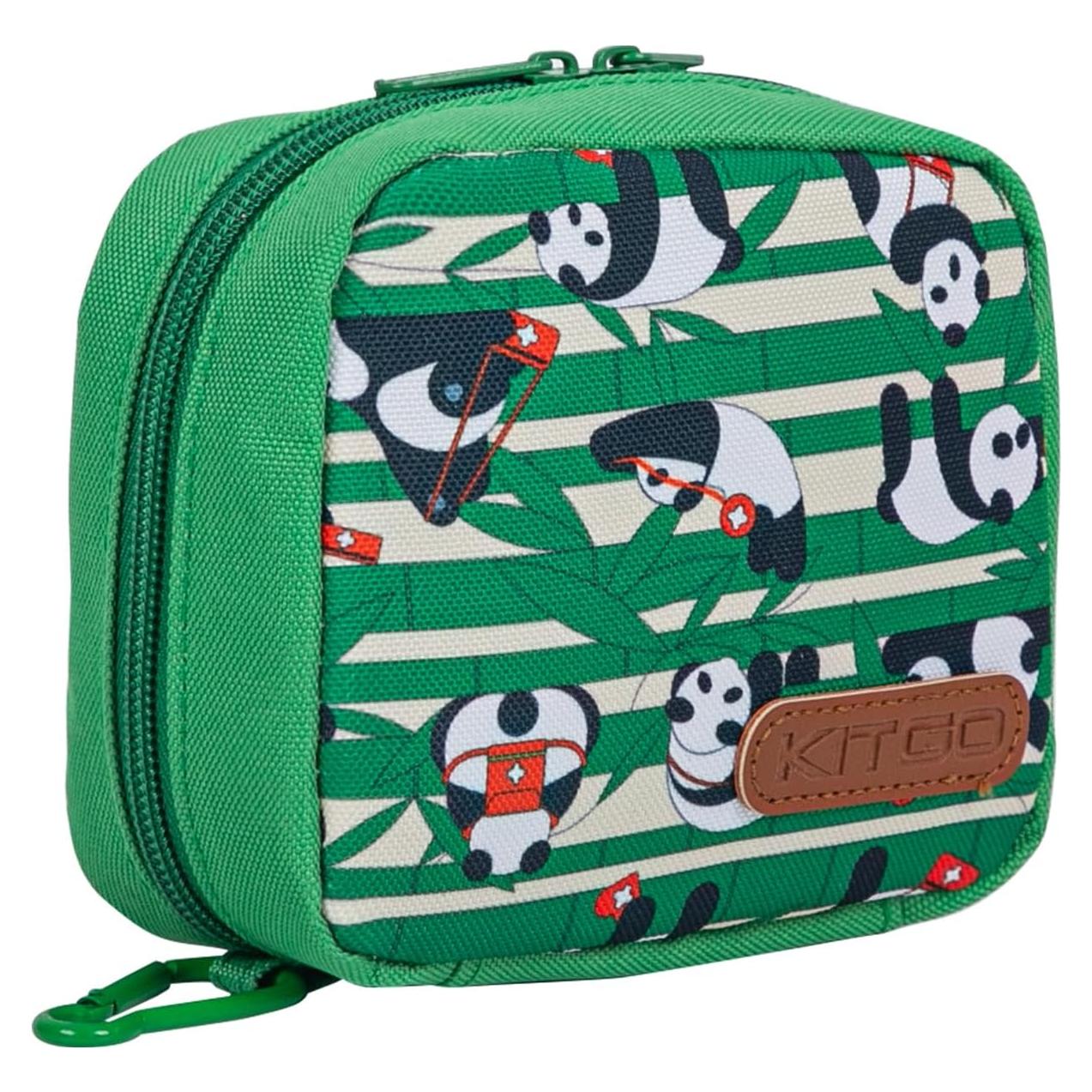 First Aid Kit for Kids - 107 Pieces, Small Travel for Car, Home, Outdoors, Sports, Camping, Backpacking, Mini First Aid Kit Includes Customized Band-Aids, Bandages