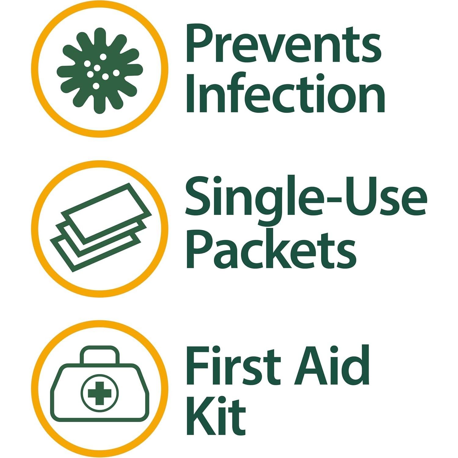 Ungüento Antibiótico Triple Globo - 25 Paquetes de 0.9g