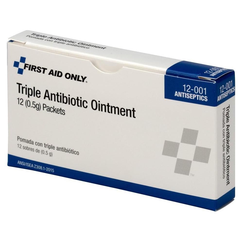 Ungüento Antibiótico Triple Pac-Kit 12-001 Caja 12 Paquetes 0.5g