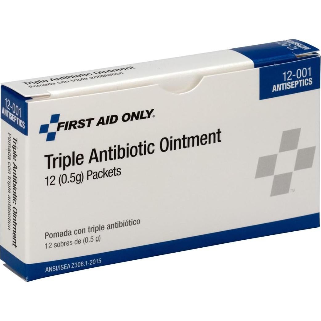 Ungüento Antibiótico Triple Pac-Kit 12-001 Caja 12 Paquetes 0.5g