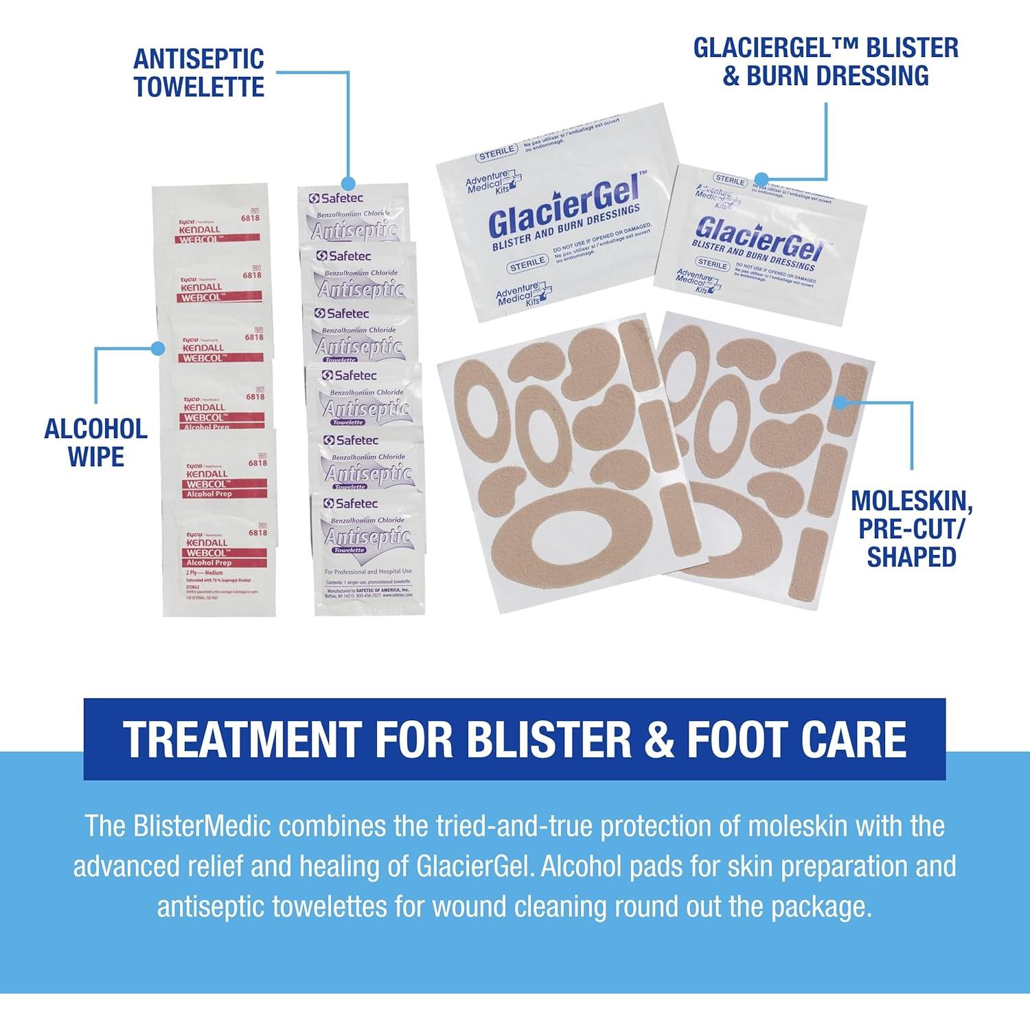 Kit Medicinal para Ampollas - Kits Médicos de Aventura