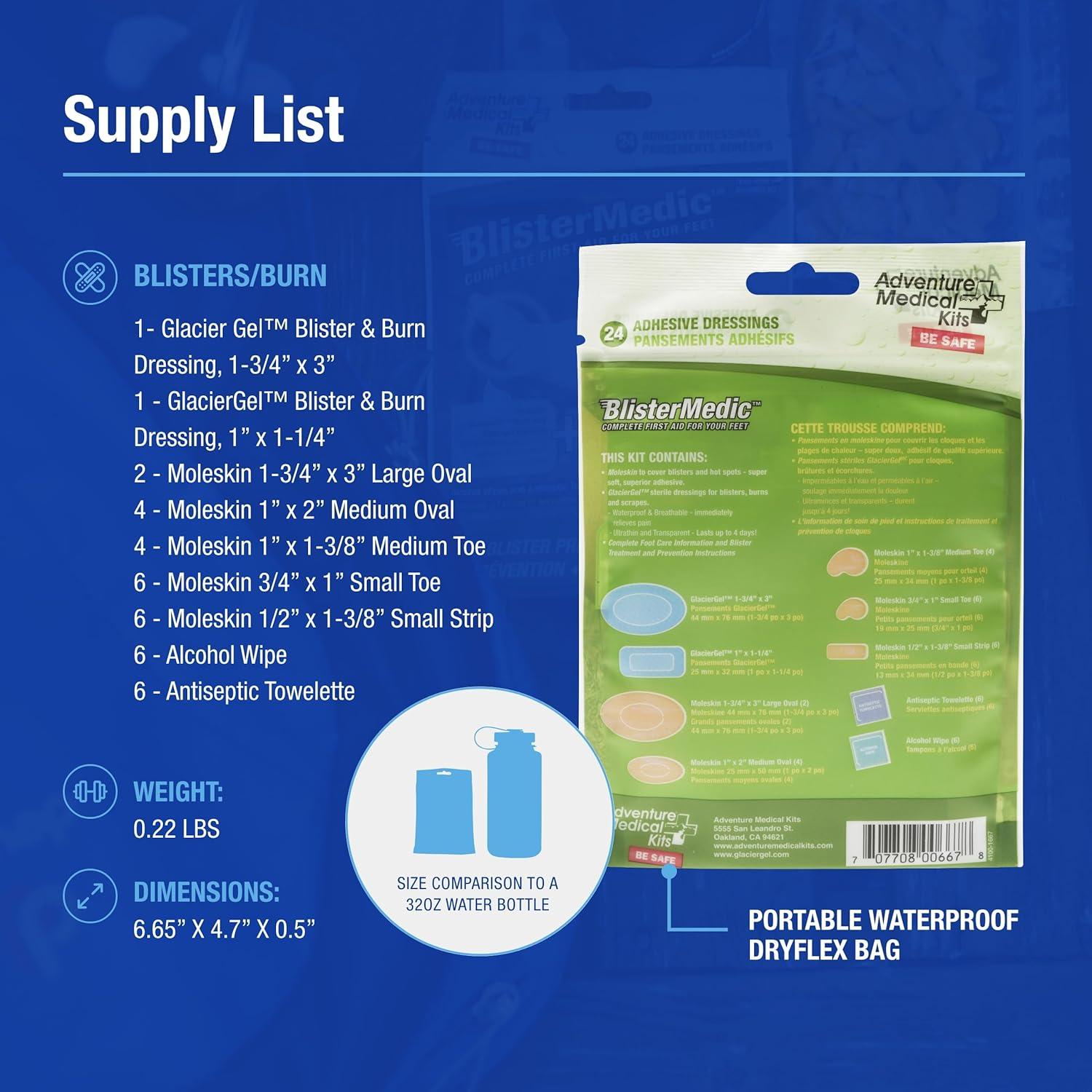 Kit Medicinal para Ampollas - Kits Médicos de Aventura