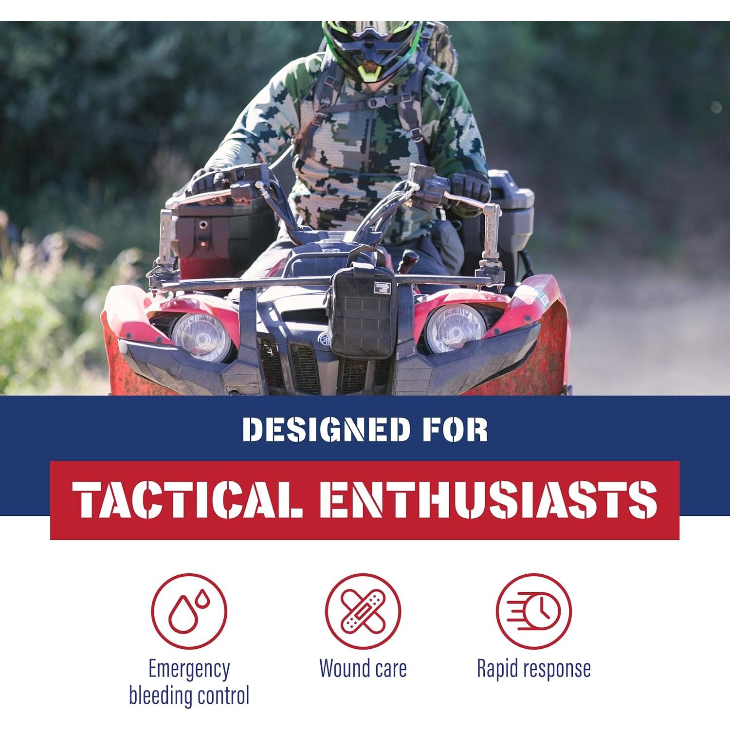 Kit de Trauma Molle Bag 2.0 Adventure Medical Kits - Negro