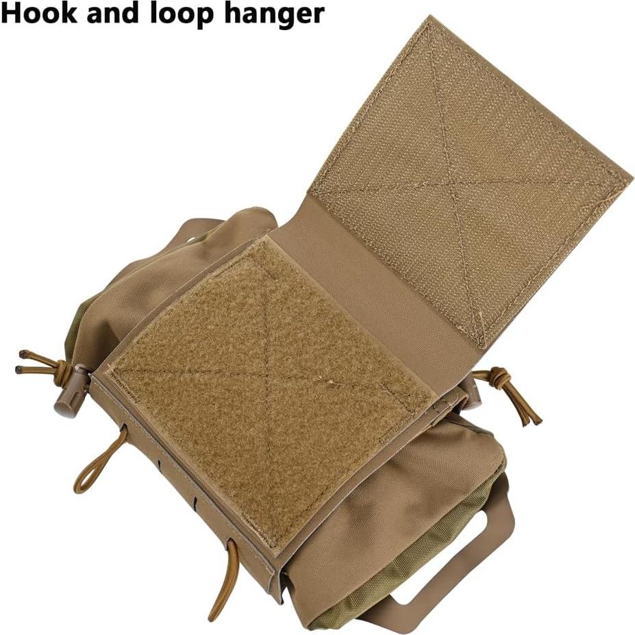 Bolsa IFAK SABADO Marrón Coyote 19x6x29cm Kit Primeros Auxilios