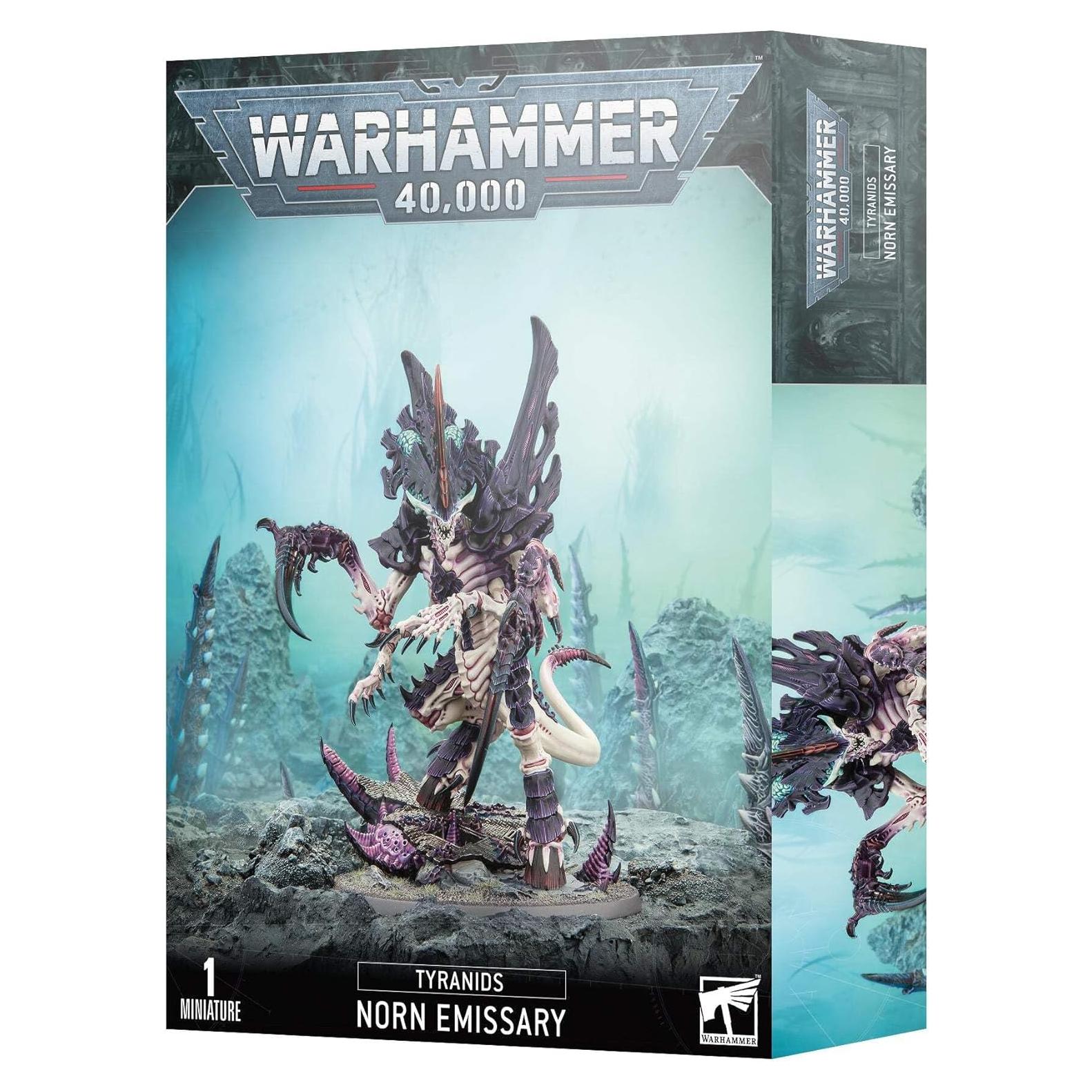 Warhammer 40K Tiranidos Emisario Norn 100mm sin pintar