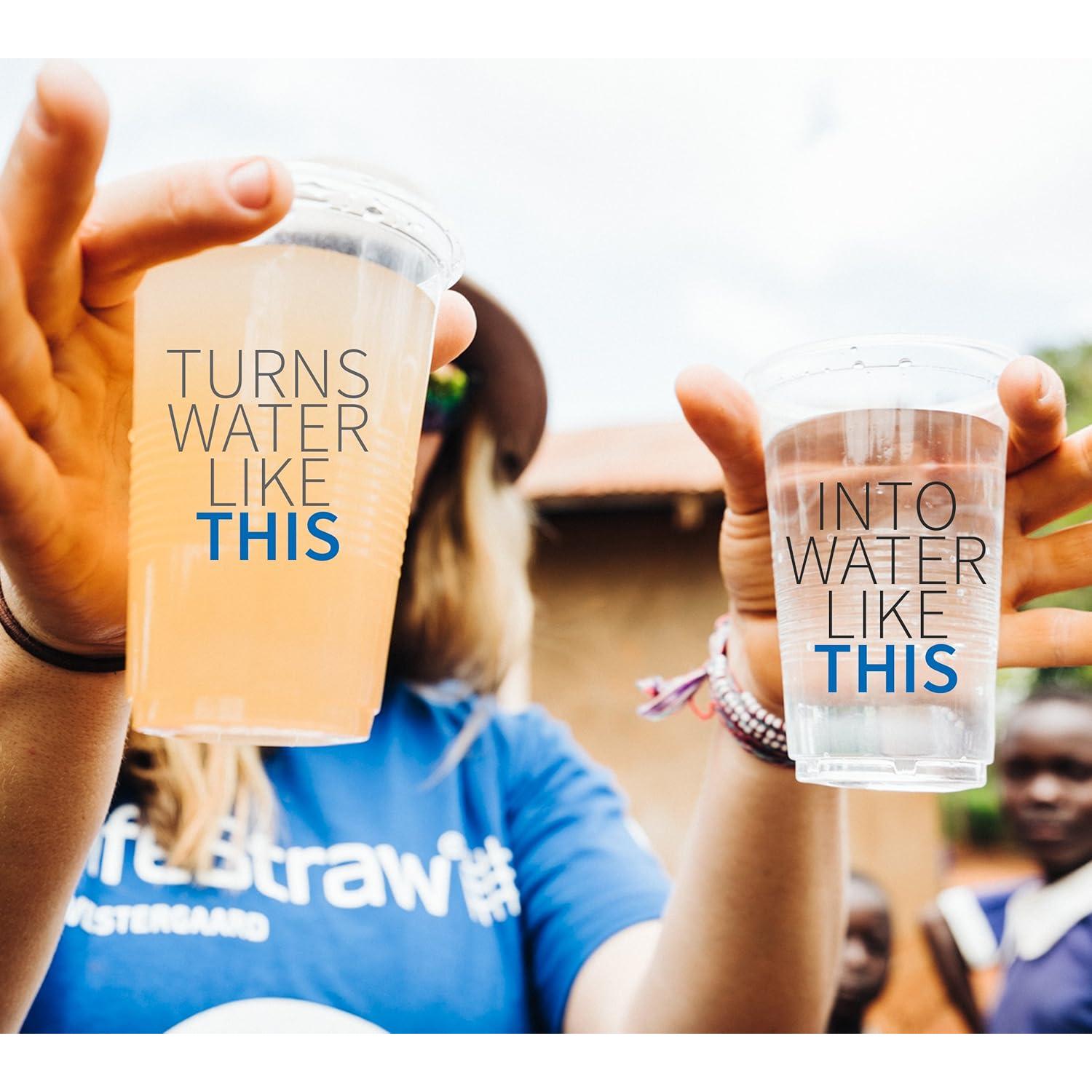 Purificador de Agua Gravity-Fed LifeStraw Mission 12L