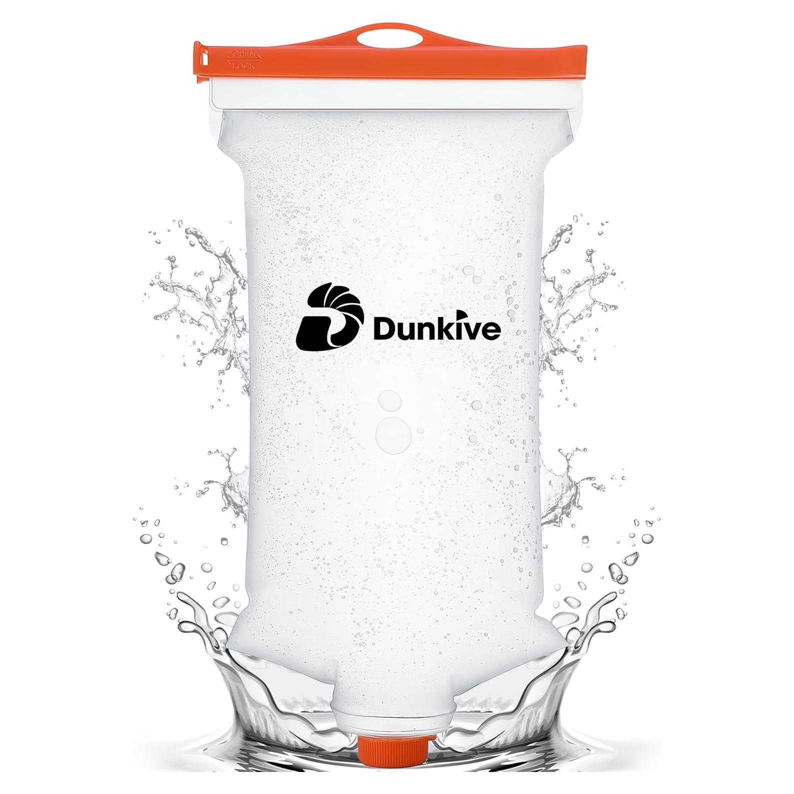 Bolsa de Agua Colapsable 2L Dunkive con Filtro 28mm TPU