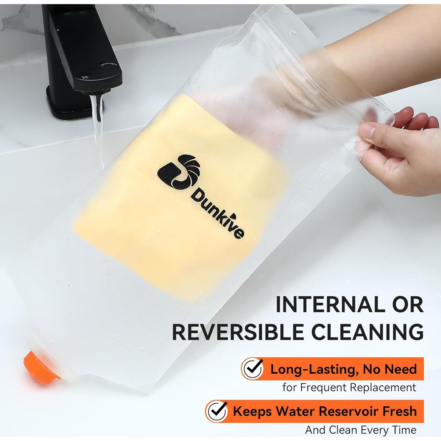 Bolsa de Agua Colapsable 2L Dunkive con Filtro 28mm TPU