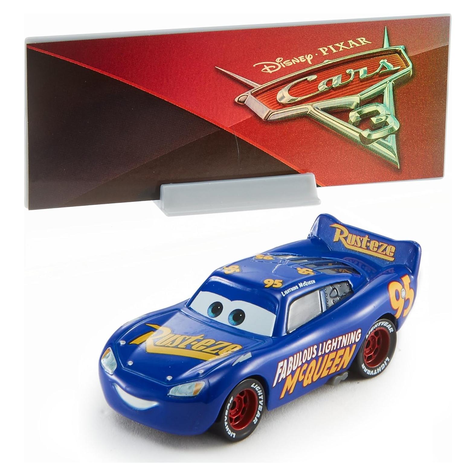 Coche de metal Disney Cars 3 Lightning McQueen 8 cm
