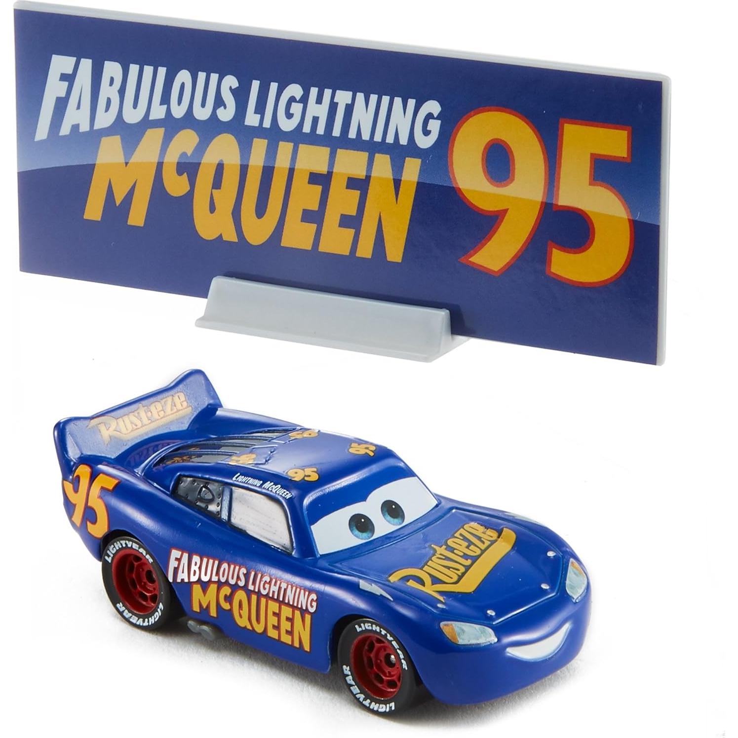 Coche de metal Disney Cars 3 Lightning McQueen 8 cm