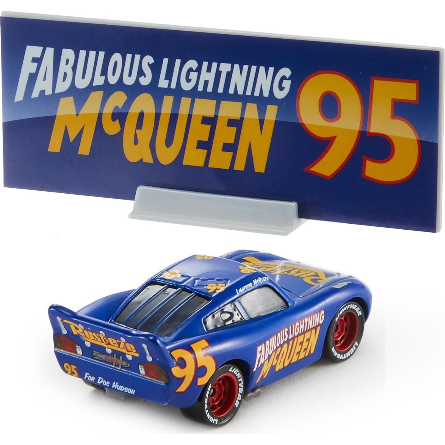 Coche de metal Disney Cars 3 Lightning McQueen 8 cm