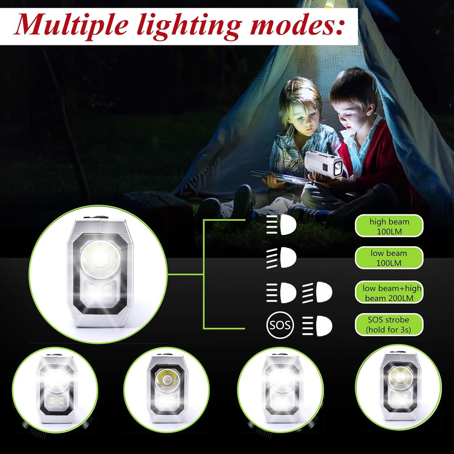 Mini Bomba de Agua de Emergencia NNOOAADIO 1000ml/min con Filtro