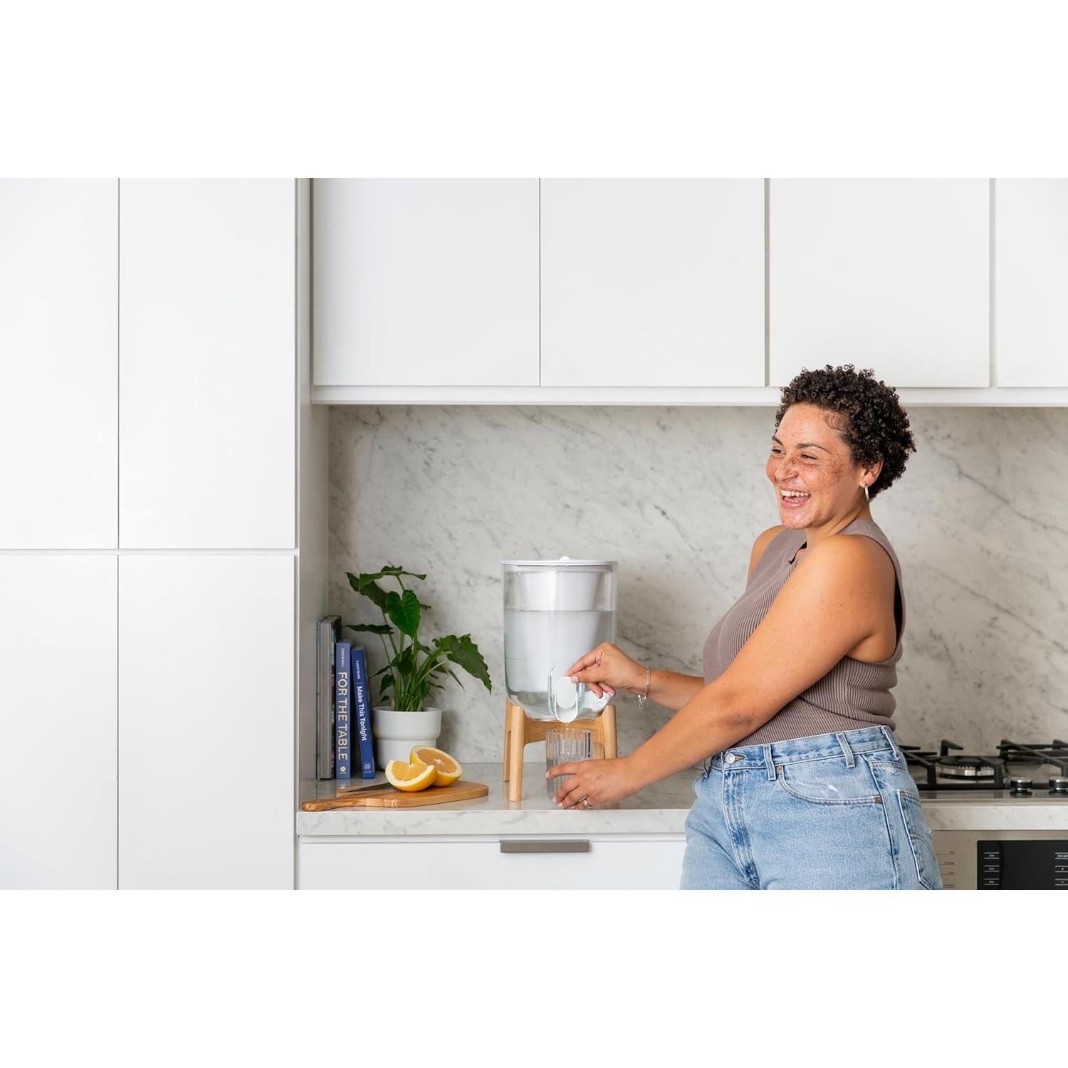 Dispensador de Filtro de Agua LifeStraw Home 35 Tazas Blanco