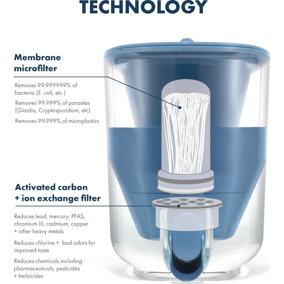 Dispensador de Filtro de Agua LifeStraw Home 35 Tazas Blanco