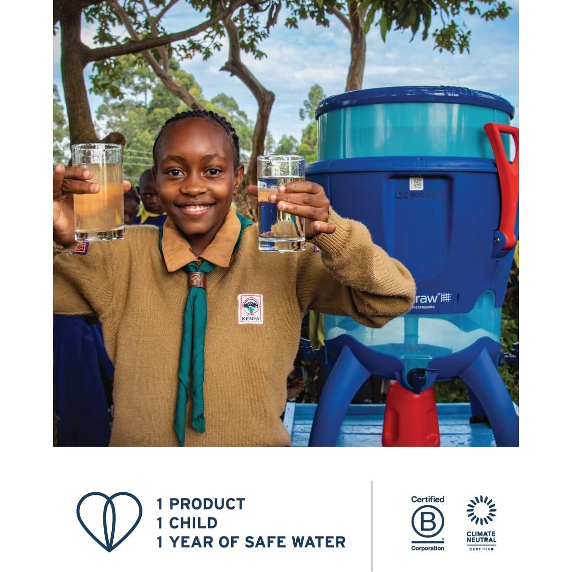 Dispensador de Filtro de Agua LifeStraw Home 35 Tazas Blanco