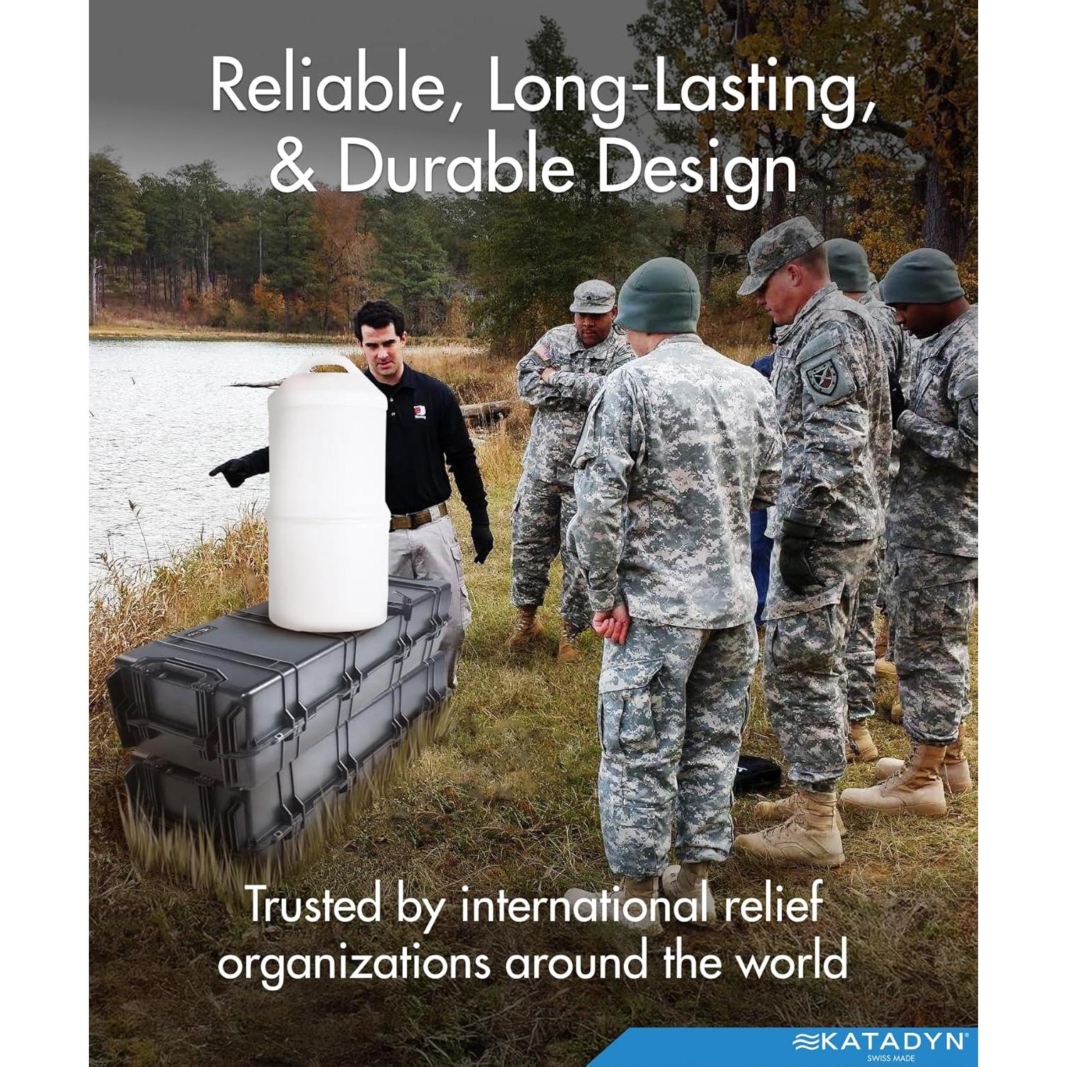 Filtro de Agua Cerámico Katadyn TRK Drip 0.2 Micrones 150,000L