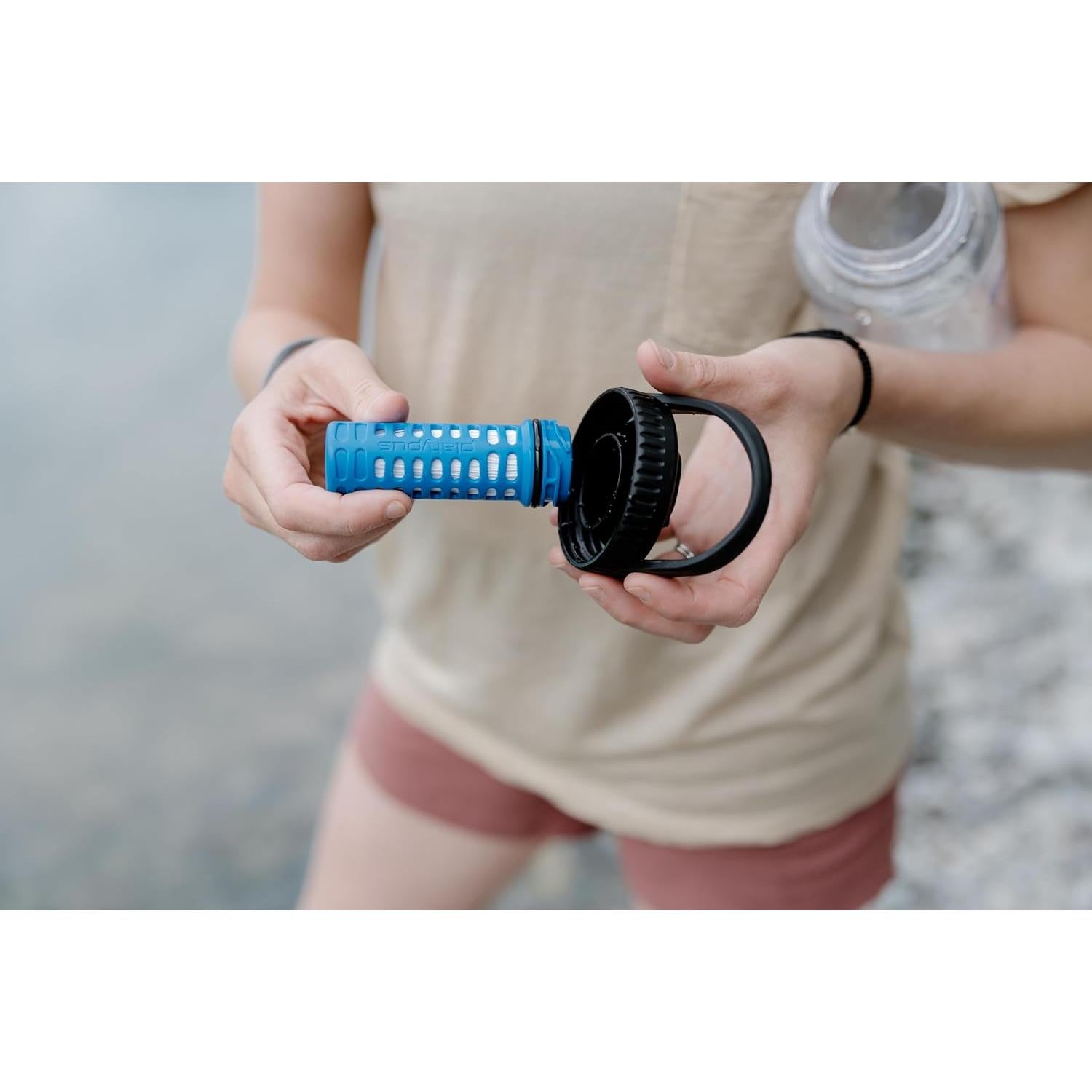 Tapa de Filtro Platypus DayCap para Botellas de Agua 10.6x7 cm