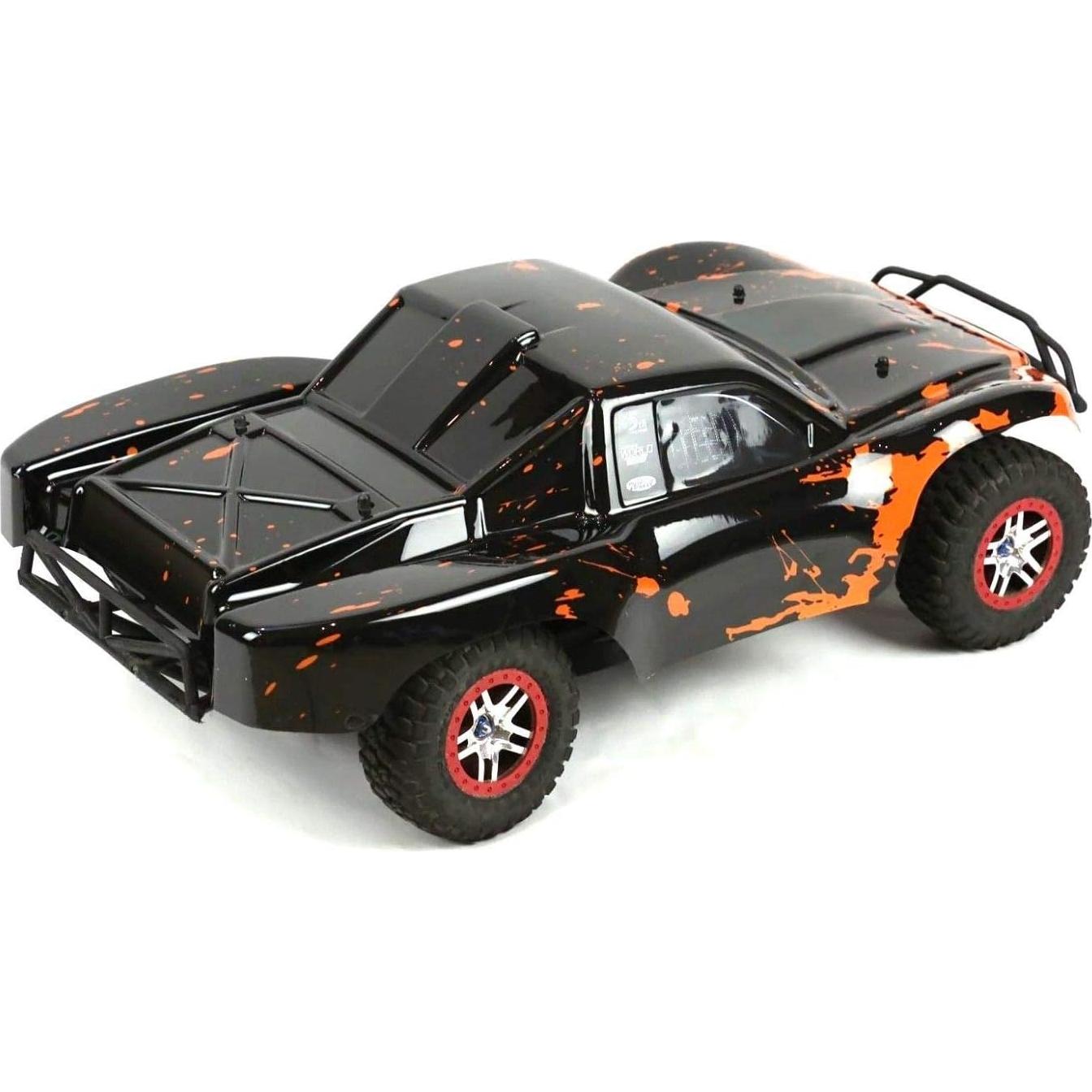 Cuerpo Personalizado RC 1/10 SummitLink Naranja Sucio/Negro