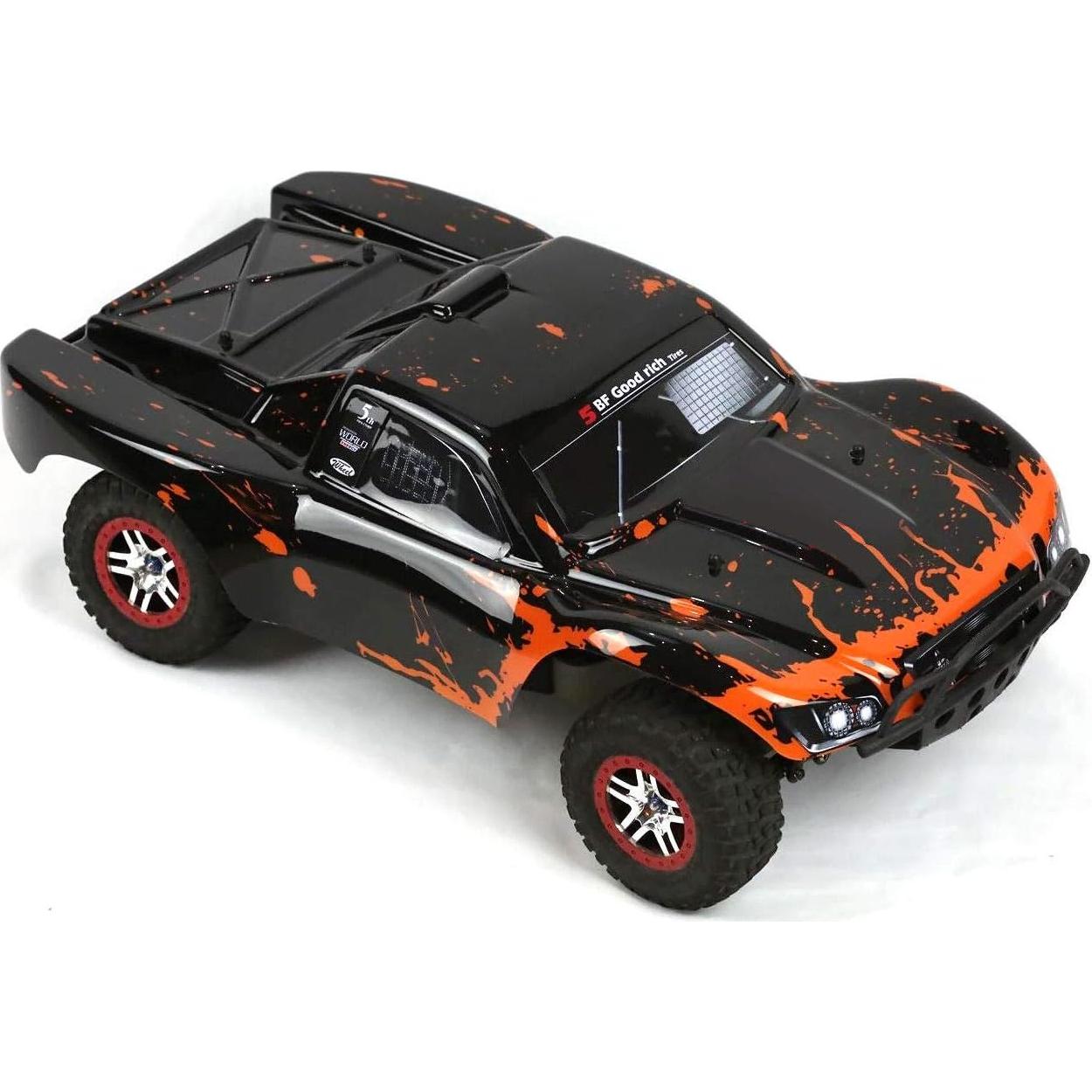 Cuerpo Personalizado RC 1/10 SummitLink Naranja Sucio/Negro