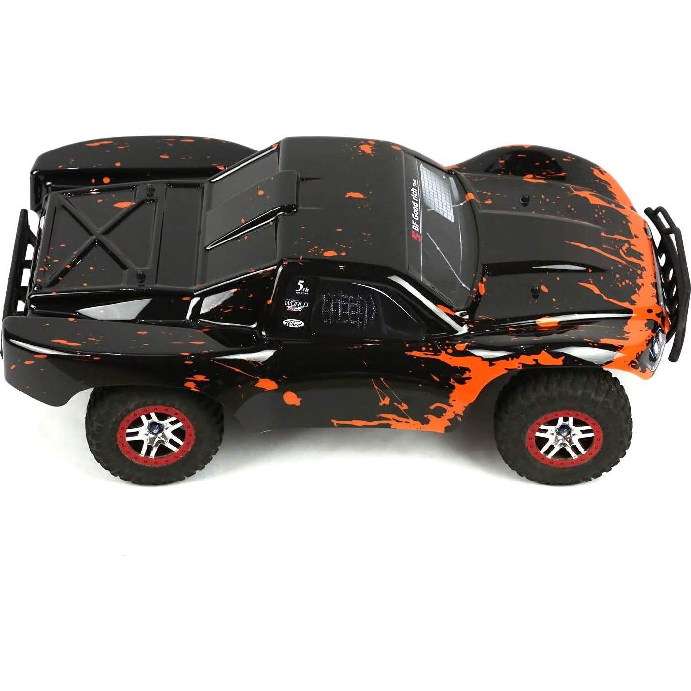 Cuerpo Personalizado RC 1/10 SummitLink Naranja Sucio/Negro