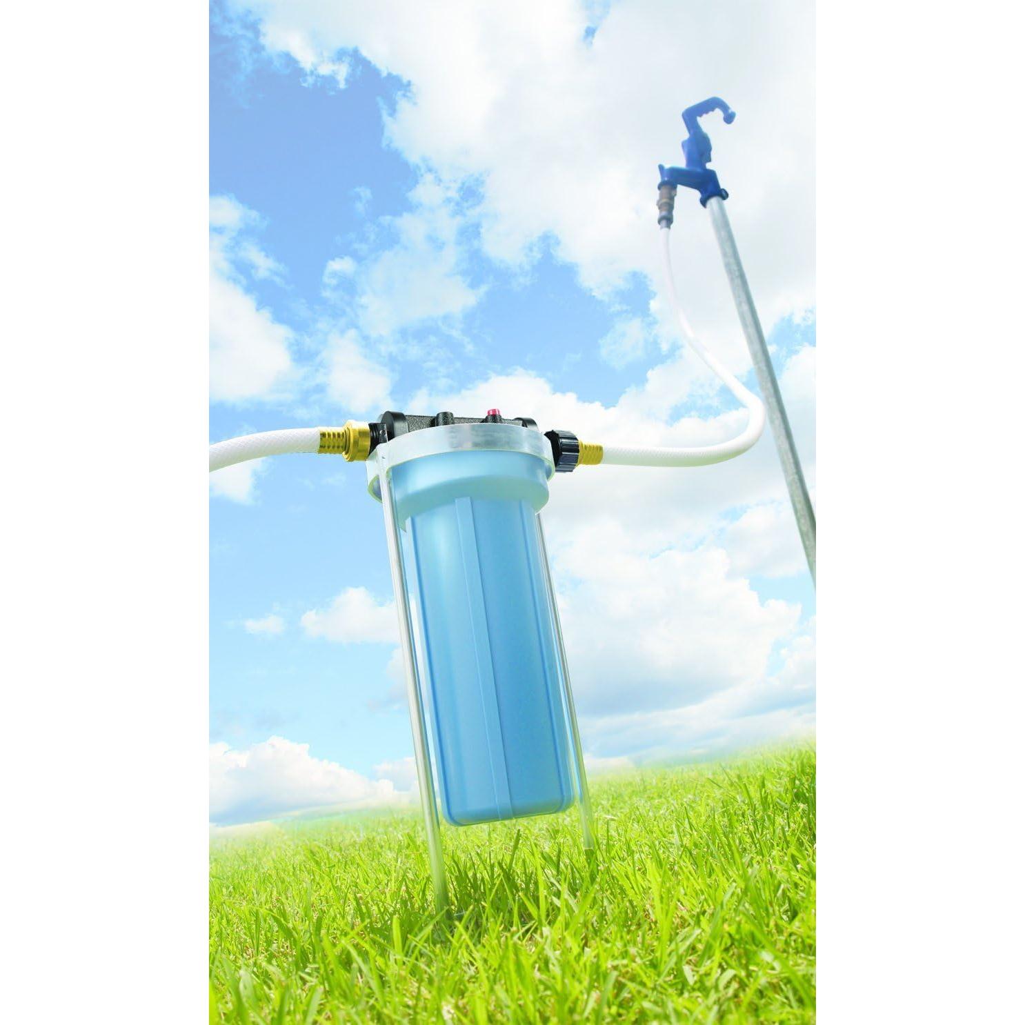 Filtro de Agua Camco EVO RV 40631 - Filtración Avanzada 5 Micrones