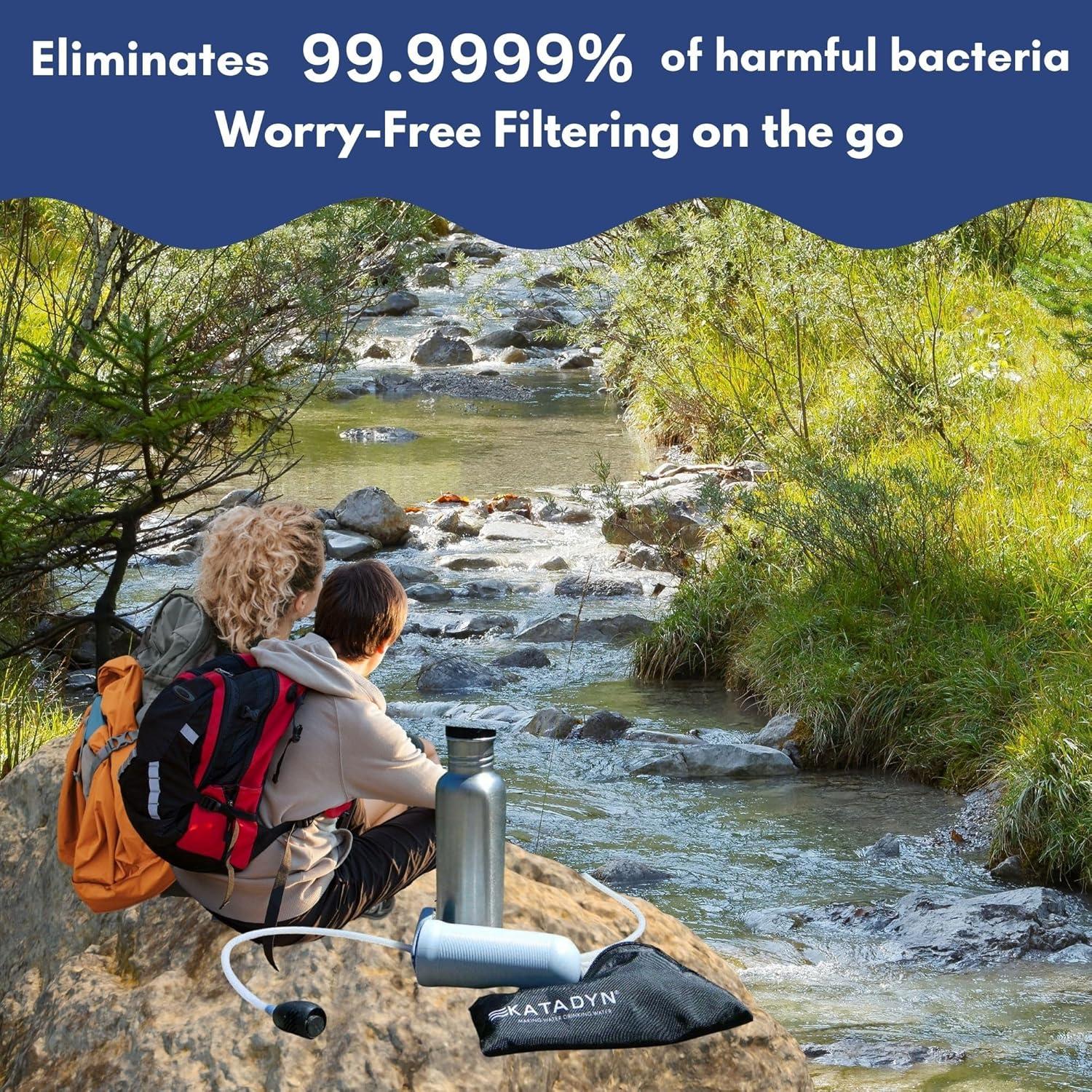 Filtro de Agua Katadyn Hiker 8018270 Microfiltro Portátil
