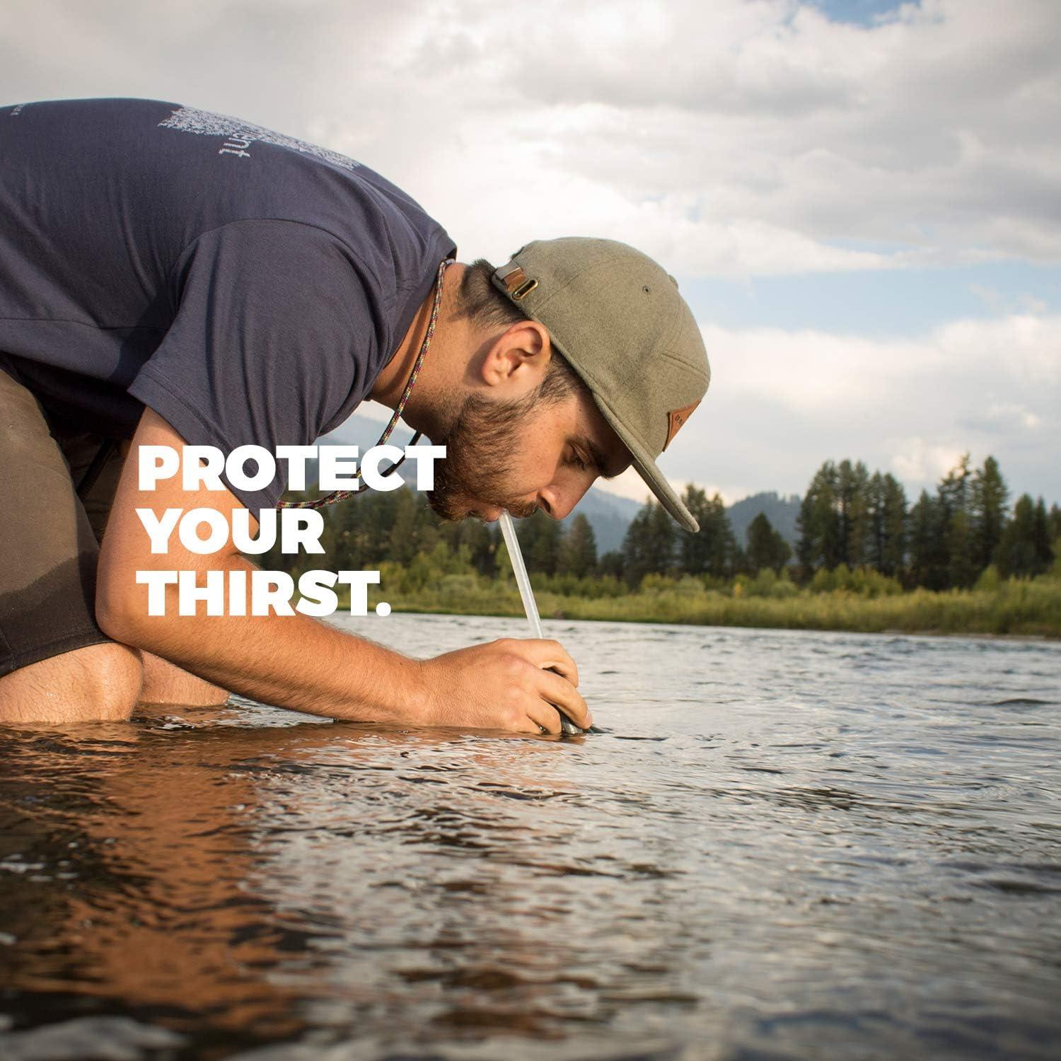 Filtro de Agua Portátil Aquamira Frontier Tactical 450 ml/min