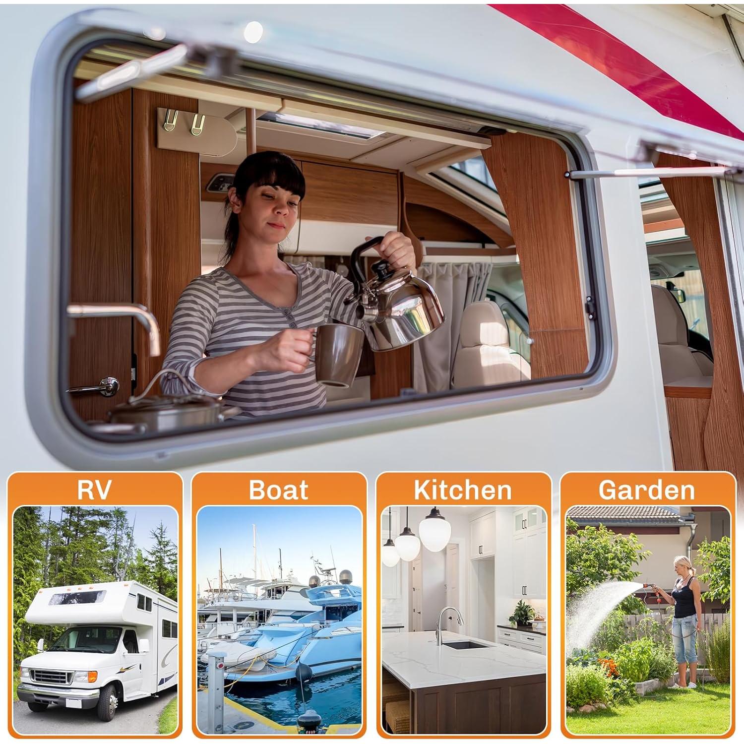 Filtro de Agua Doble Externo WELLUCK para RV 4.23 kg