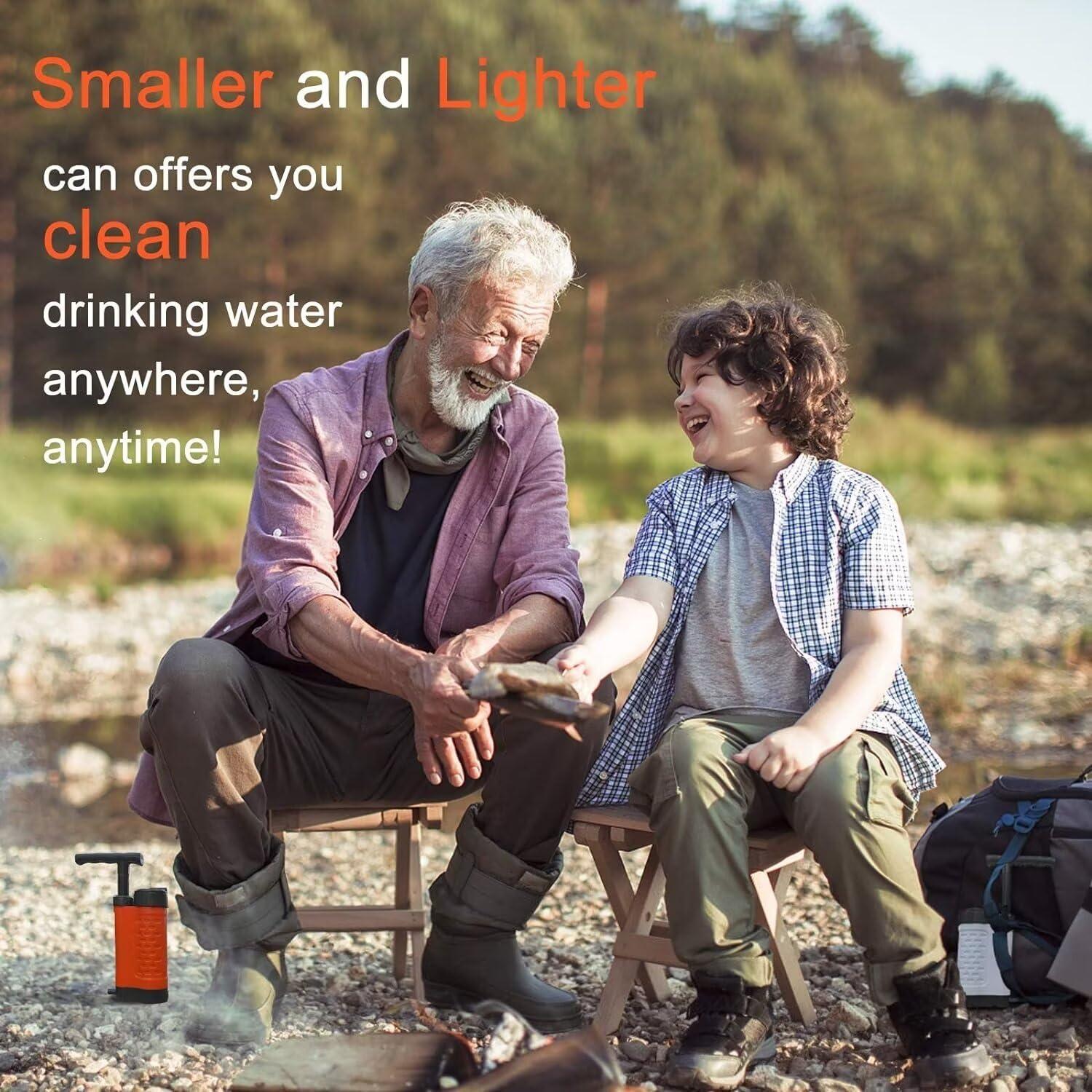 Bomba de Filtro de Agua GINKin k8188 5 Etapas 0.01 Micrones