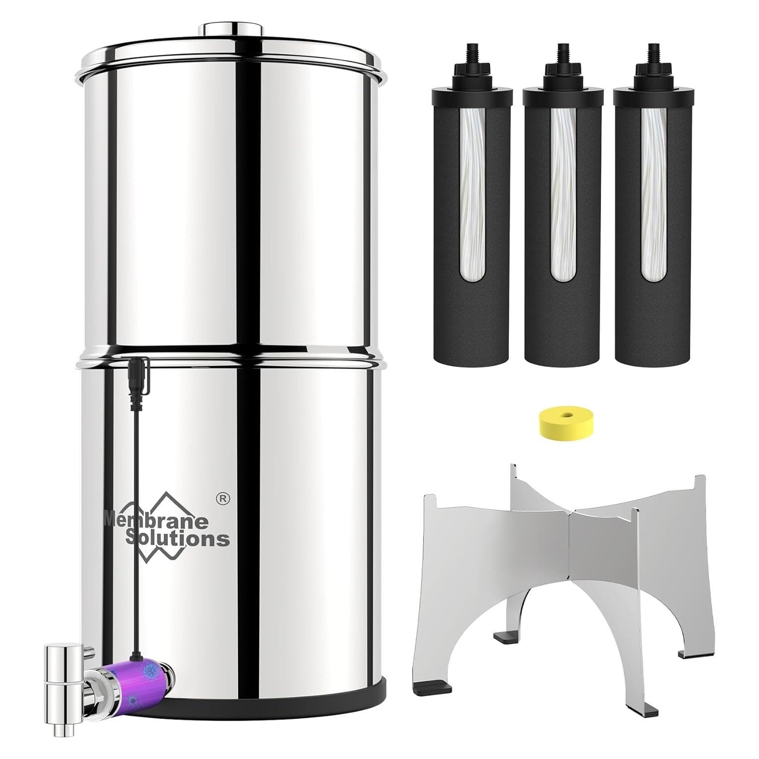 Filtro de Agua de Encimera Membrane Solutions U3P 8.5L UV