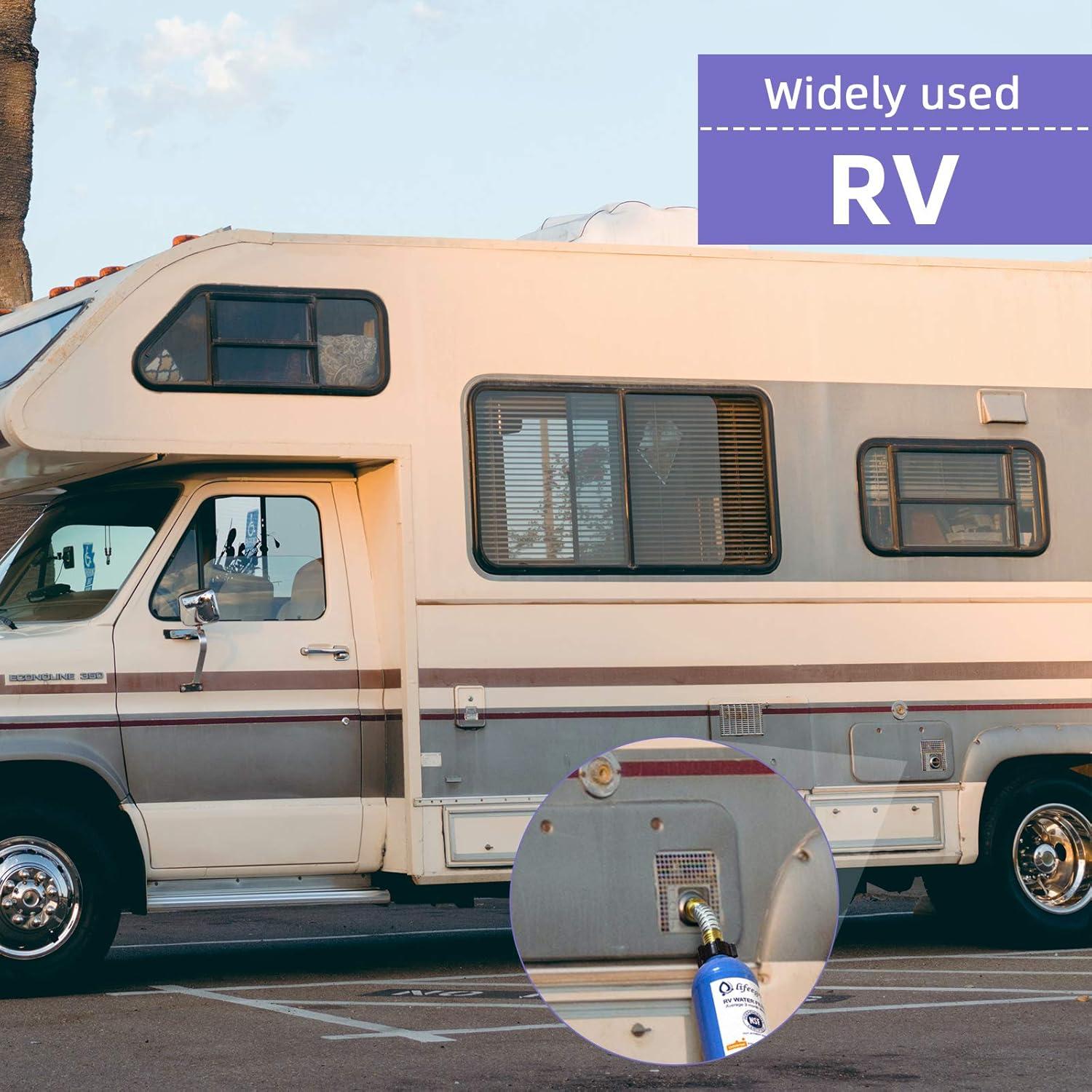 Filtro de Agua RV lifeegrn 2 Unidades, Reduce Olores y Sedimentos